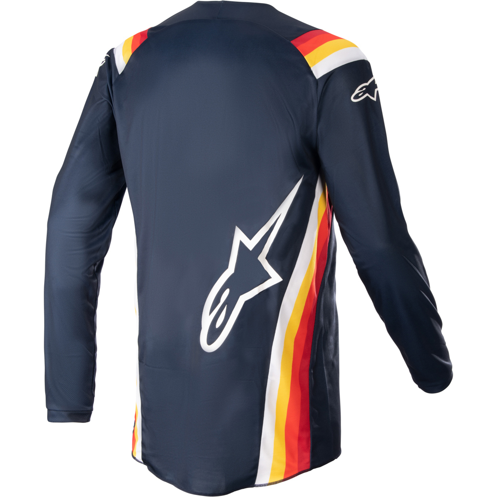 Alpinestars - Maillot Fluid Corsa Navy / Rouge / Jaune