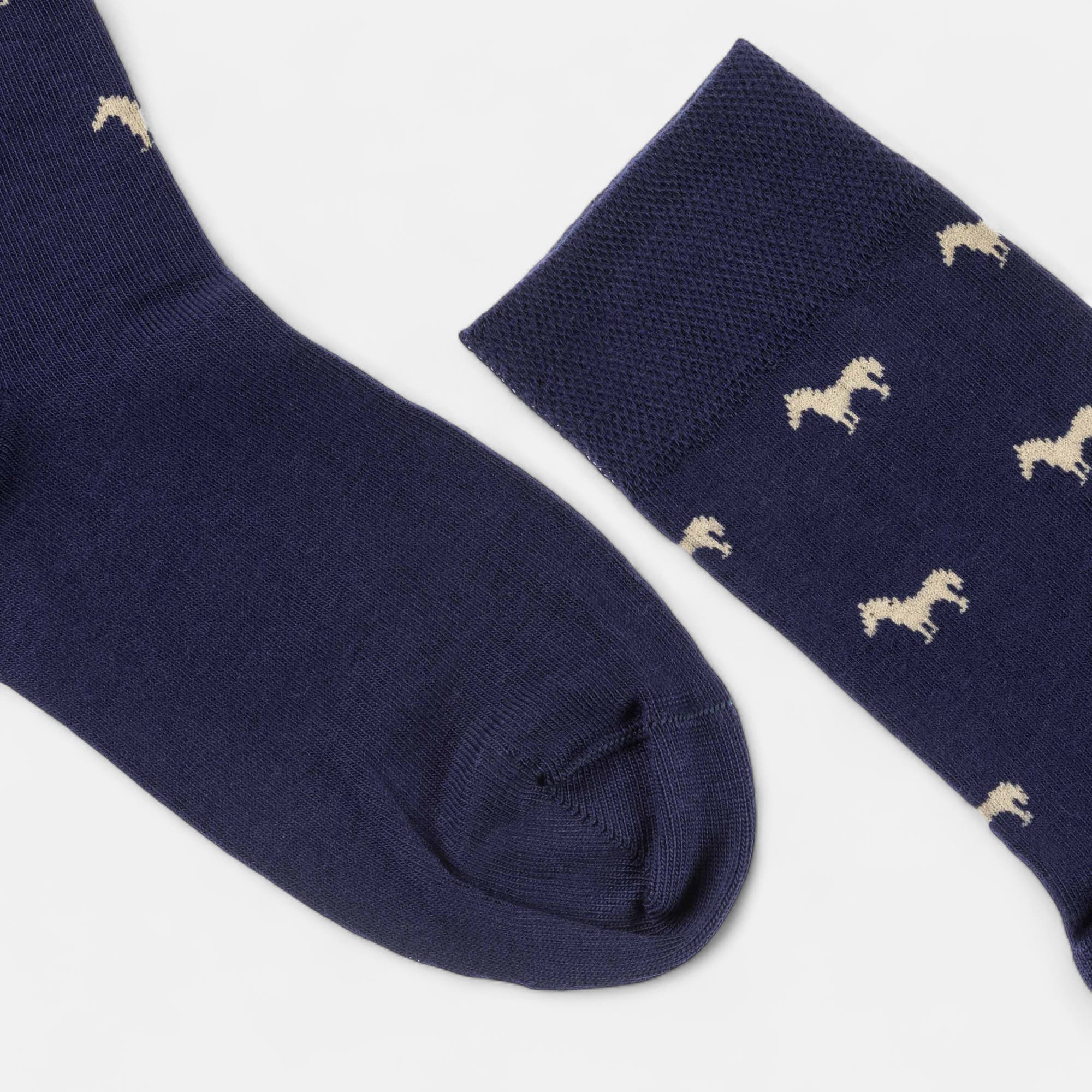 Chaussettes Femme bleu marine