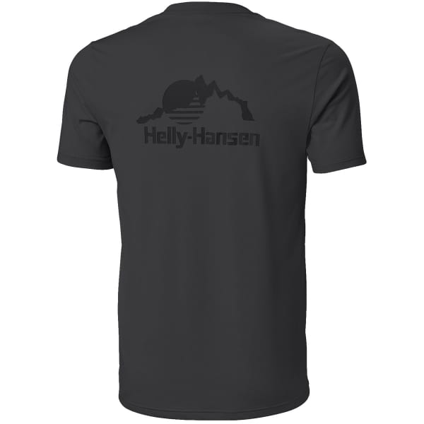 T-shirt HELLY HANSEN NORD GRAPHIC T-SHIRT EBONY