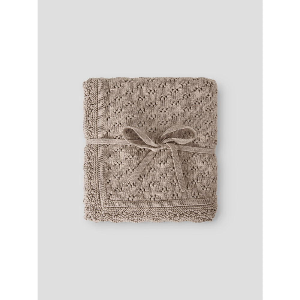 Køb Lil'Atelier Oxford Tan Melange Nbnnilio Strik Tæppe Lil