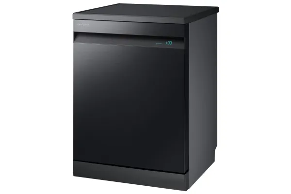 Samsung DW60A8050FB, Fuld størrelse (60 cm), Sort, Kurv, Rustfrit stål, 14 kuverter