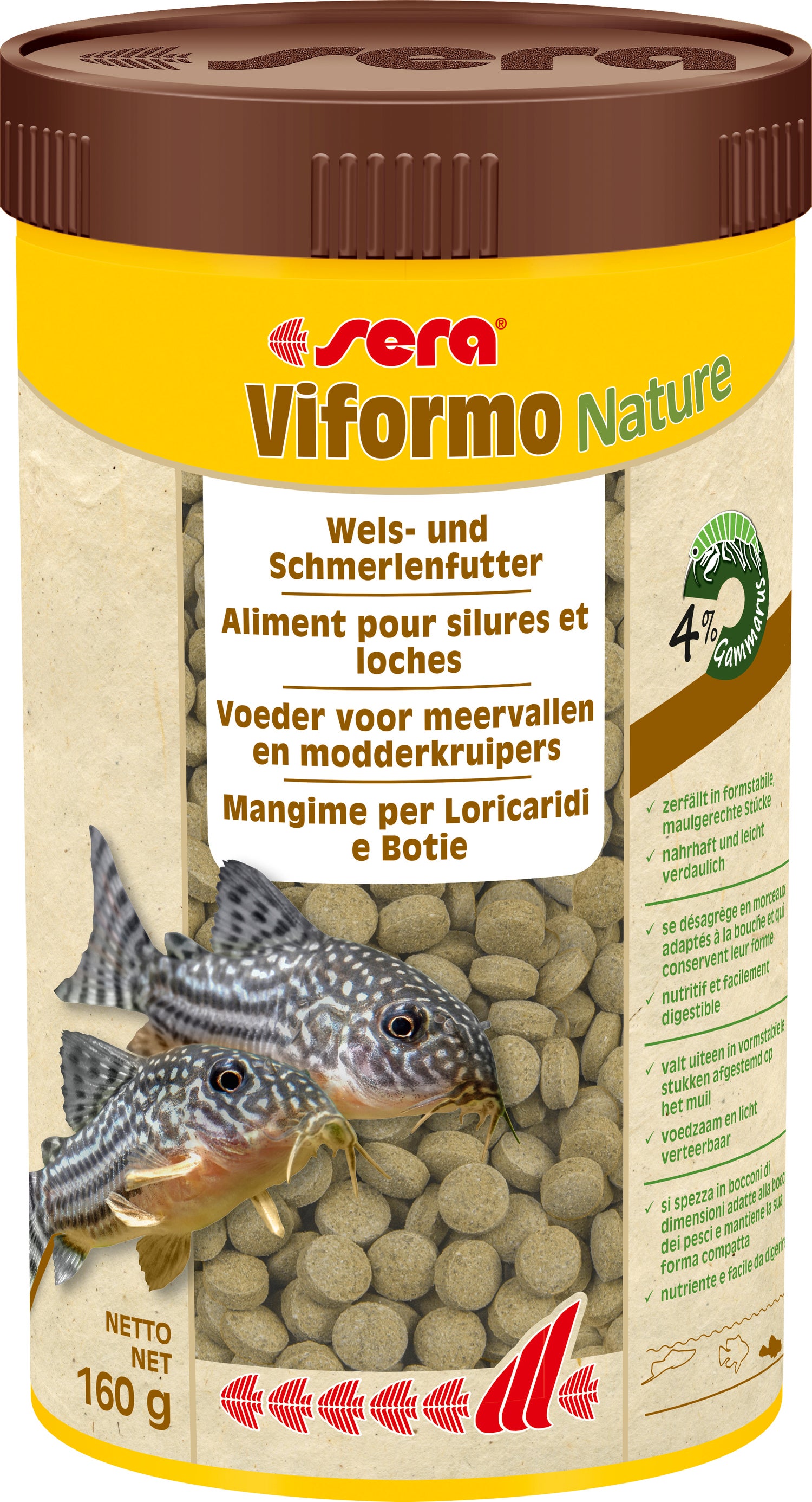 Sera visvoer Viformo Nature 250 ml