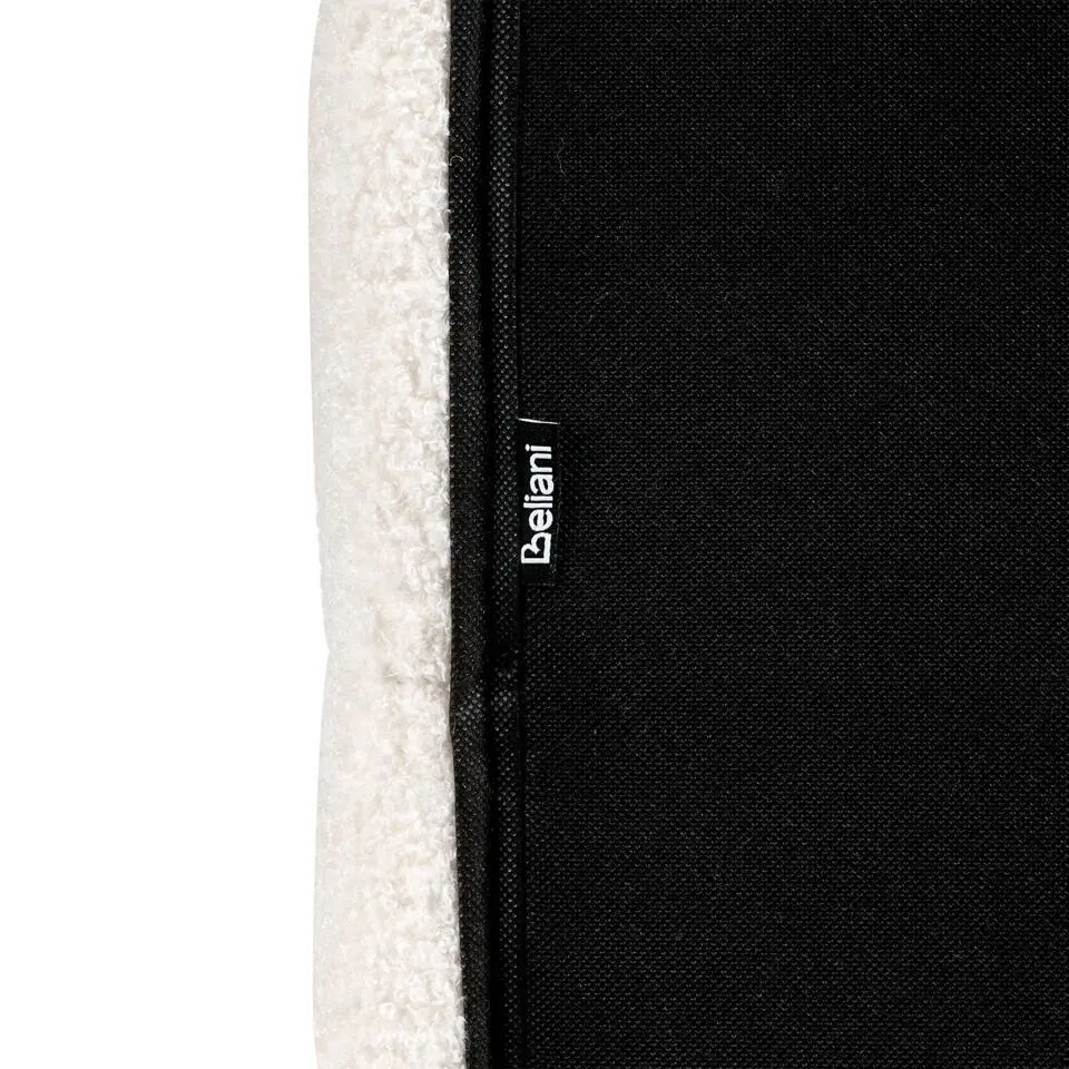CRESSAT - Tweepersoonsbed - Off-white - 160 x 200 cm - Bouclé