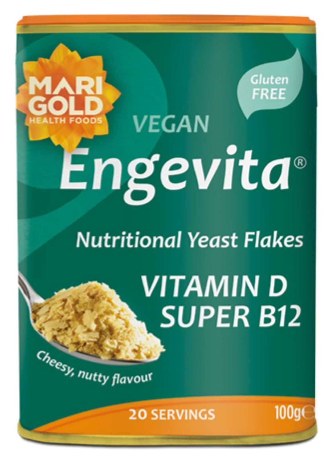 Marigold Health Foods Copos de Levadura Savory Super Engevita 100 g
