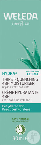 Weleda Hydra+ Crème Hydratante 48h 30ml