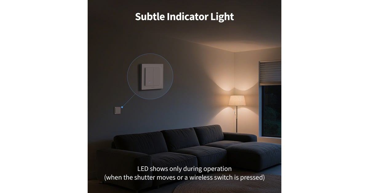 AqaraShutter Switch H2 Kit schakelaar