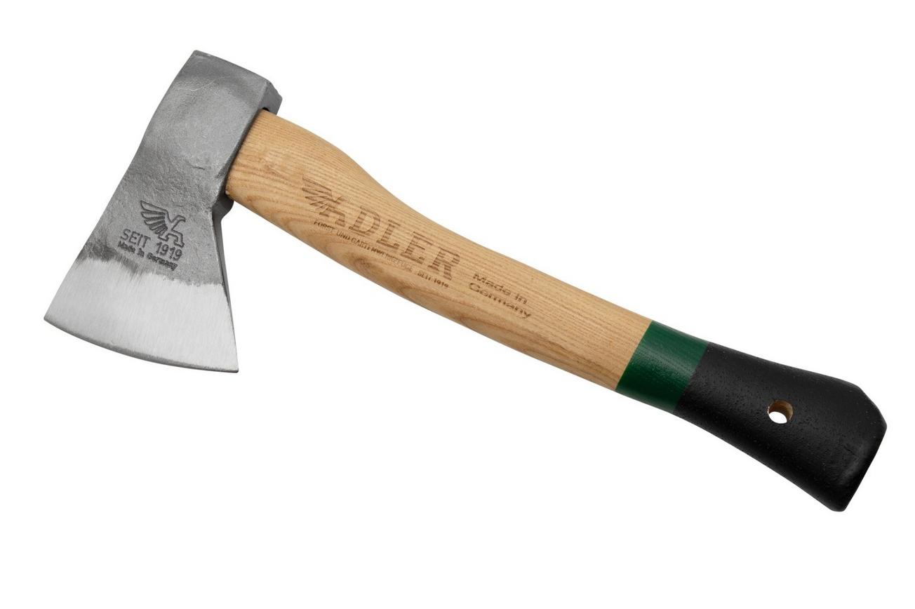 Adler Classic Scout Hatchet, groen-zwart, campingbijl