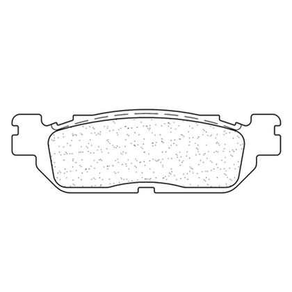 Plaquettes de freins CL Brakes Maxi Scooter métal fritté - 3095MSC