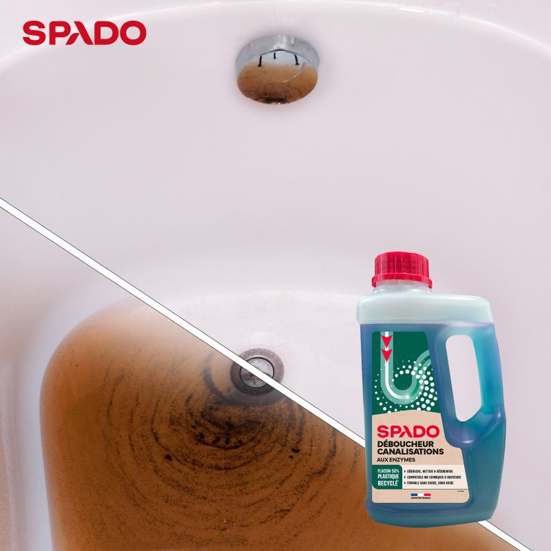 Déboucheur biologique Spado - Flacon 1 L