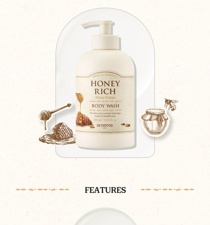 SKINFOOD - Honingrijke bodywash