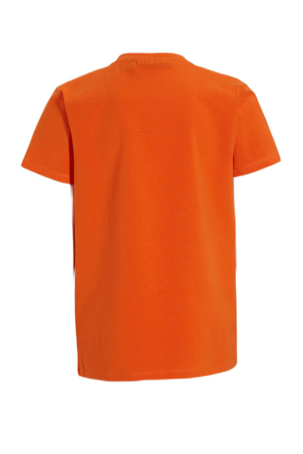 Orange Stars T-shirt Polat met printopdruk oranje
