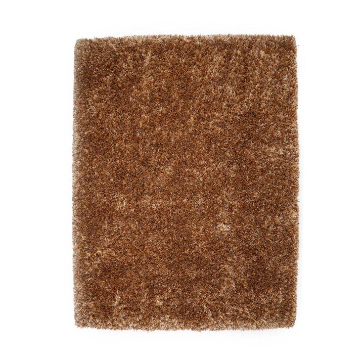 Shaggy vloerkleed op maat - New Paulo Goud 030