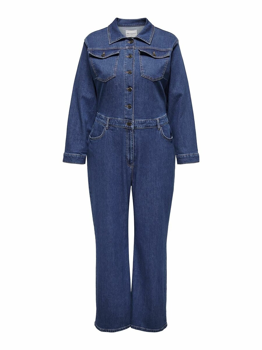 SOMENTE CARMAKOMA<br>Macacão jeans