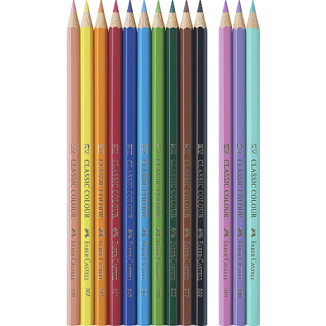 Faber-Castell farveblyanter 13-pak