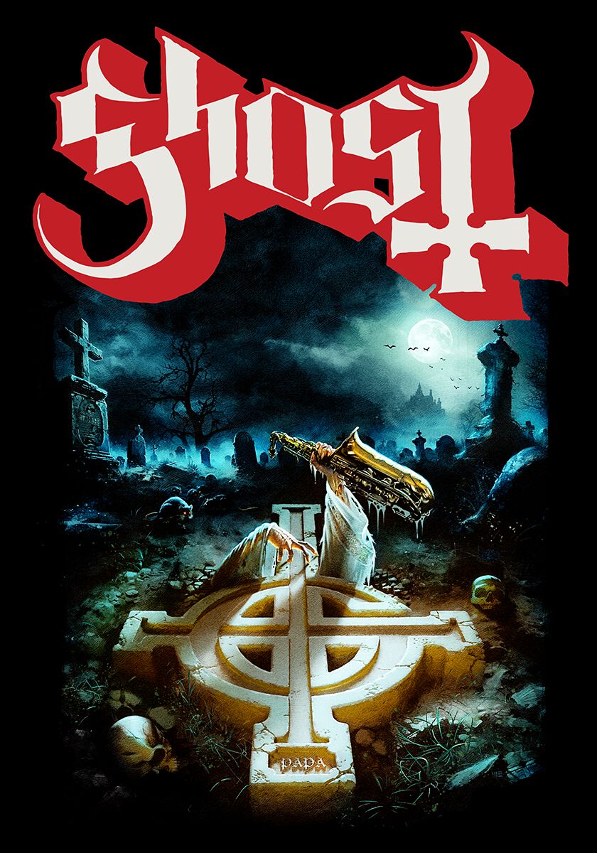 Rite Here With Title Back | Ghost T-Shirt Manches courtes