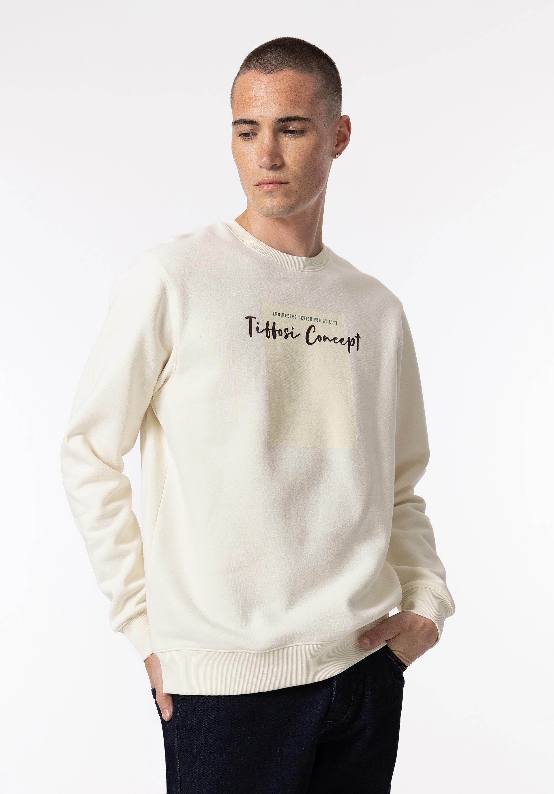 Sweatshirt com Estampado Frontal