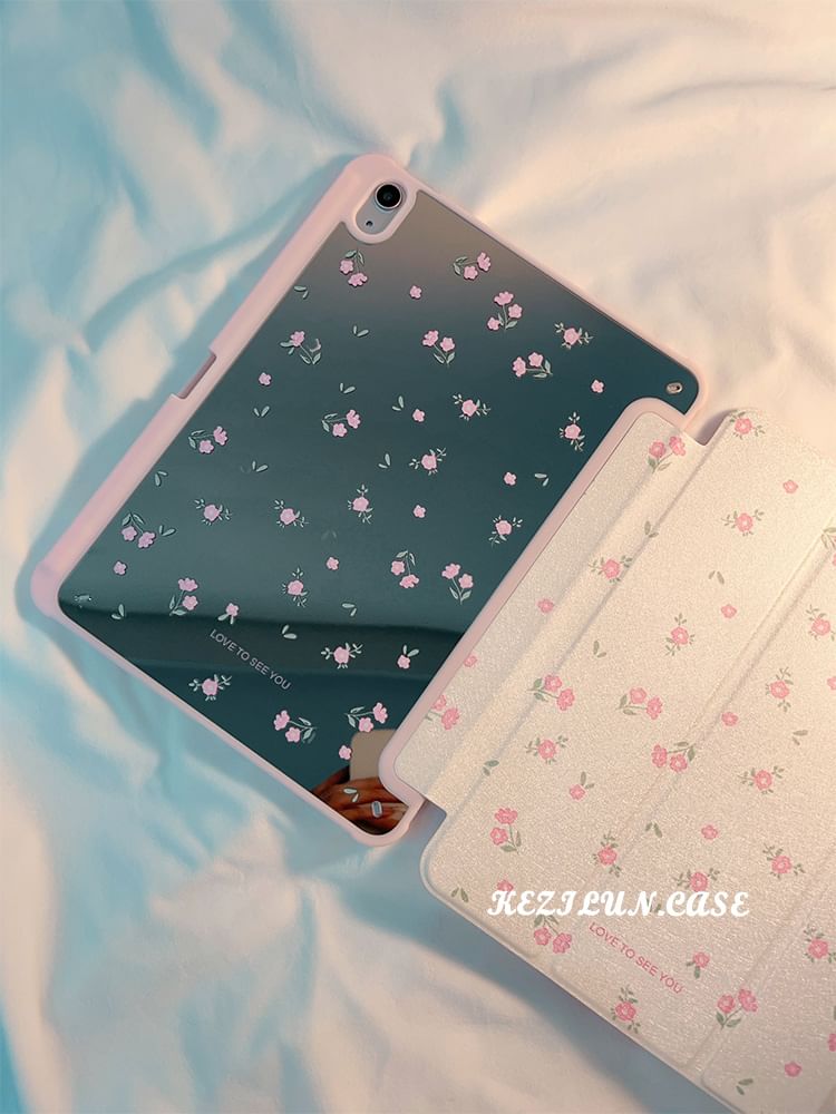Mobby - Bloemen iPad-hoesje
