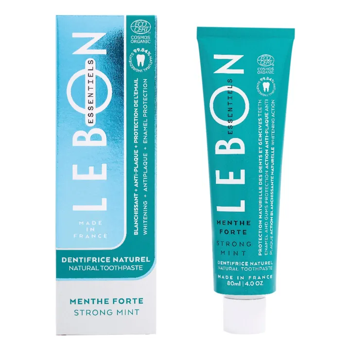 Lebon Dentifrice menthe classique Essentiels - 80 ml
