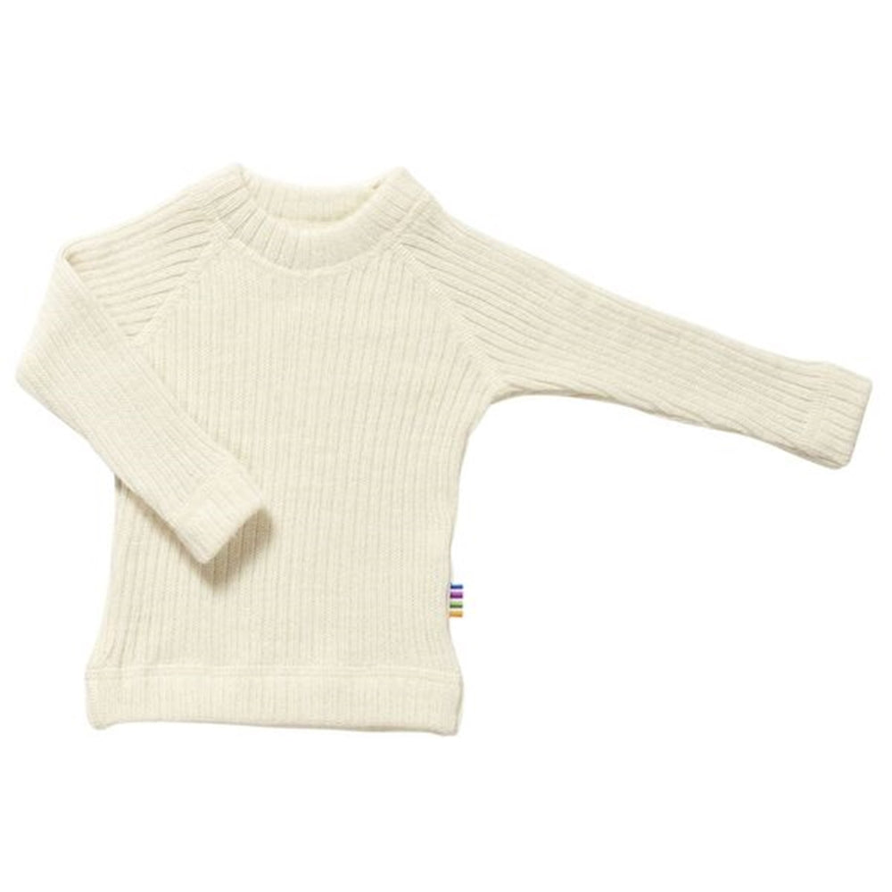 Uld Nature Rib Bluse - Joha → Luksusbaby.dk