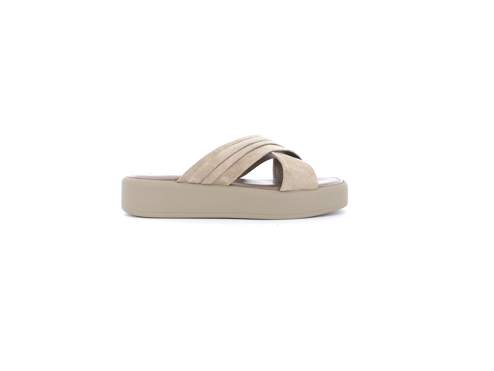 Marco tozzi-27214 Cuir Velours Taupe