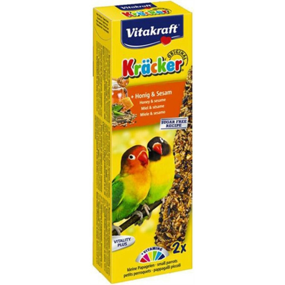 Vitakraft Agapornis Kracker 2 in 1 Honing2 stuks