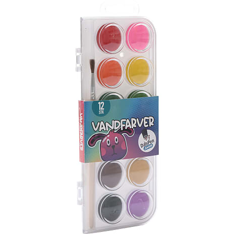 Danpen junior vandfarver 12-pak