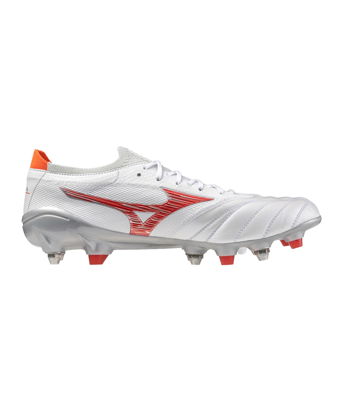 Mizuno Morelia Neo IV Alpha Made in Japan Mix Charge Gelb Rot Gelb F60
