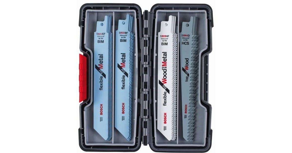 BoschSSB ToughBox Top Seller hout/metaal zaagbladenset  (20-delig)