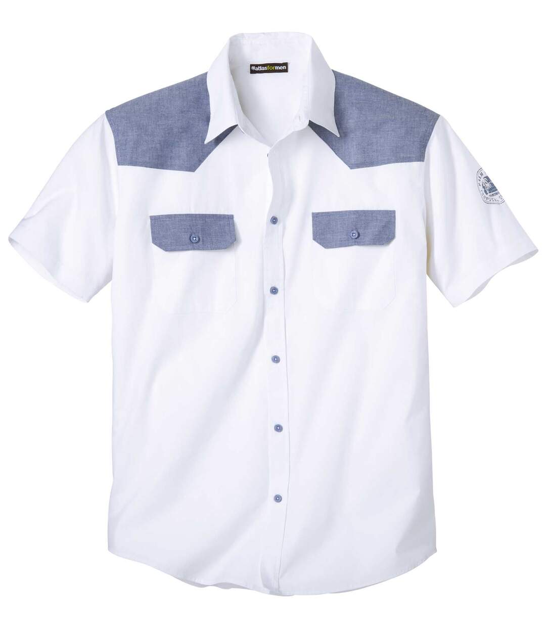 Chemisette Blanche Popeline Palm Coast