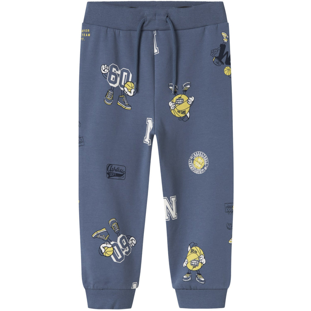 Køb Name It China Blue Thim Regular Sweatpants