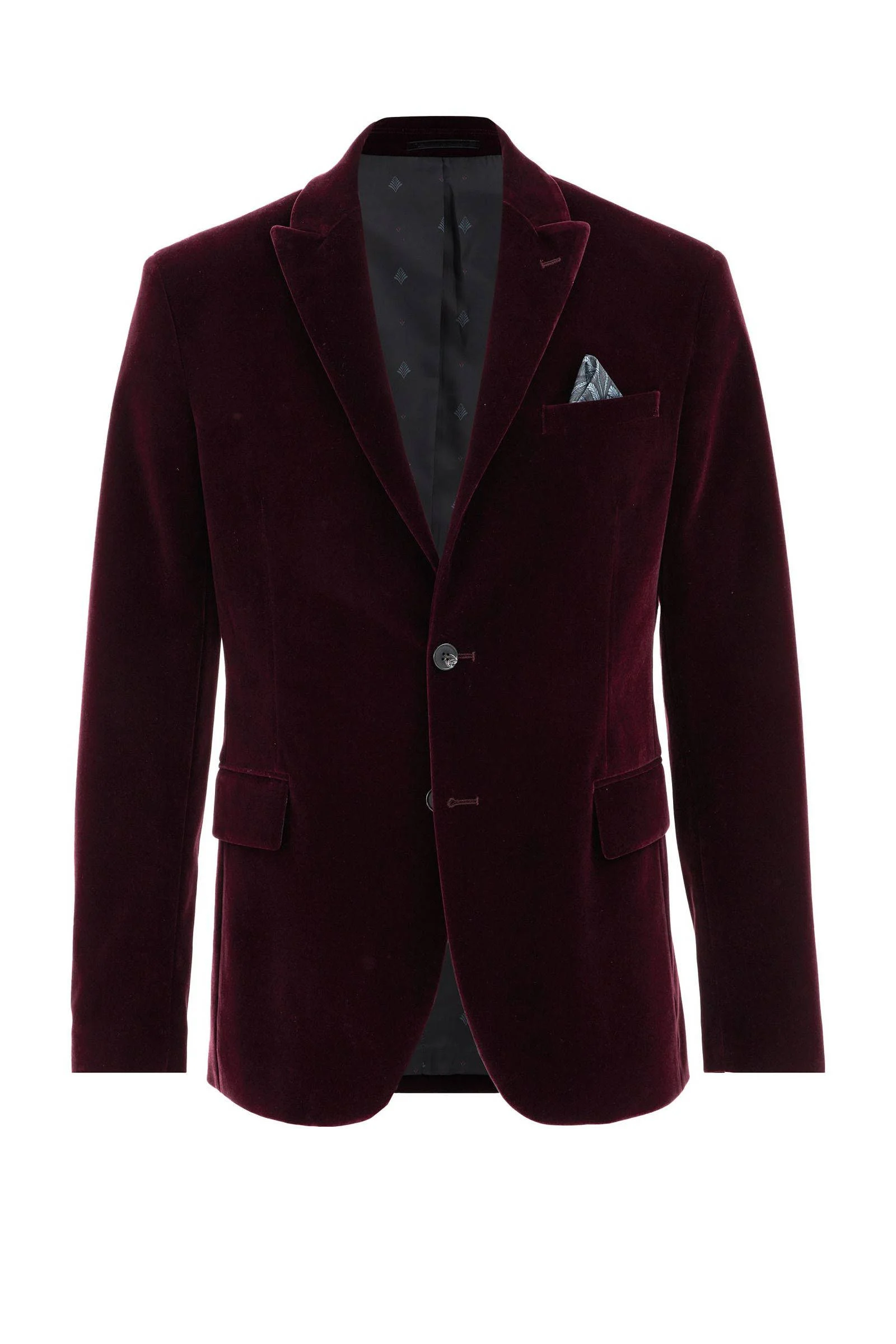 WE Fashion colbert donkerrood