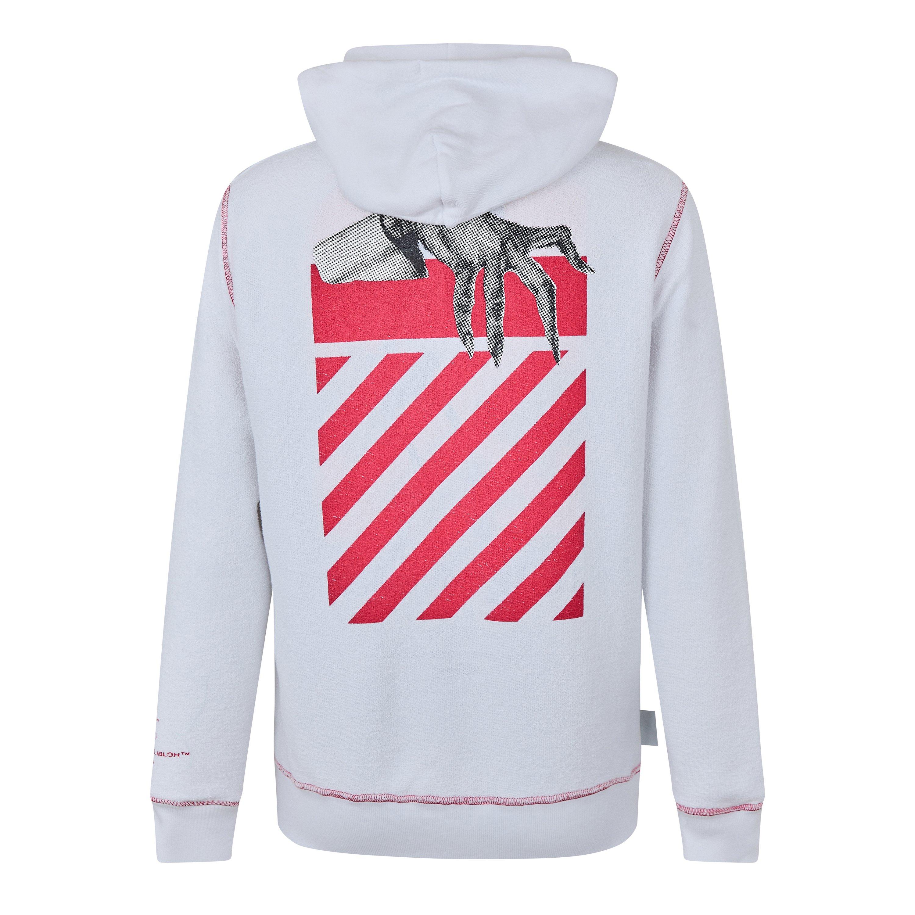 Off White Undercover Skeleton Zipped Hoodie