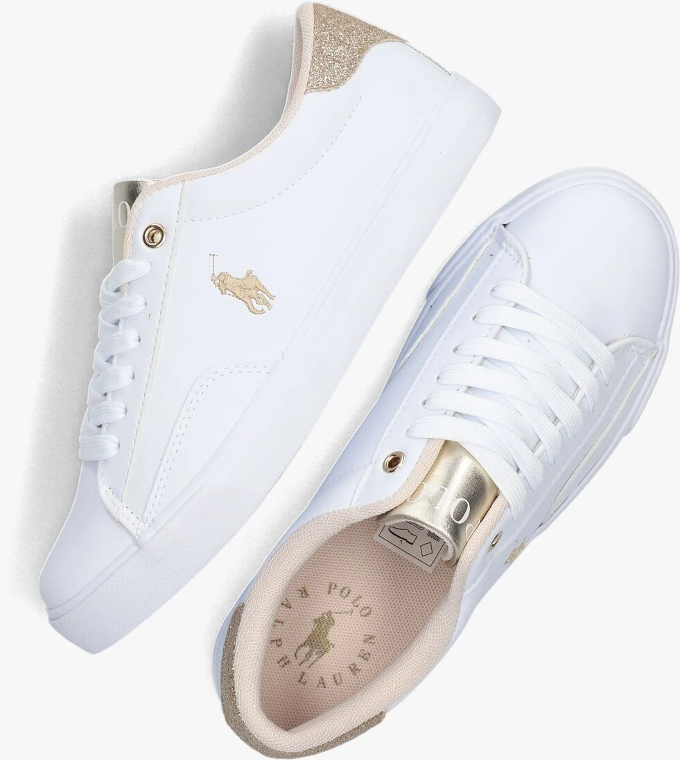 POLO RALPH LAUREN witte polo ralph lauren lage sneakers theron v