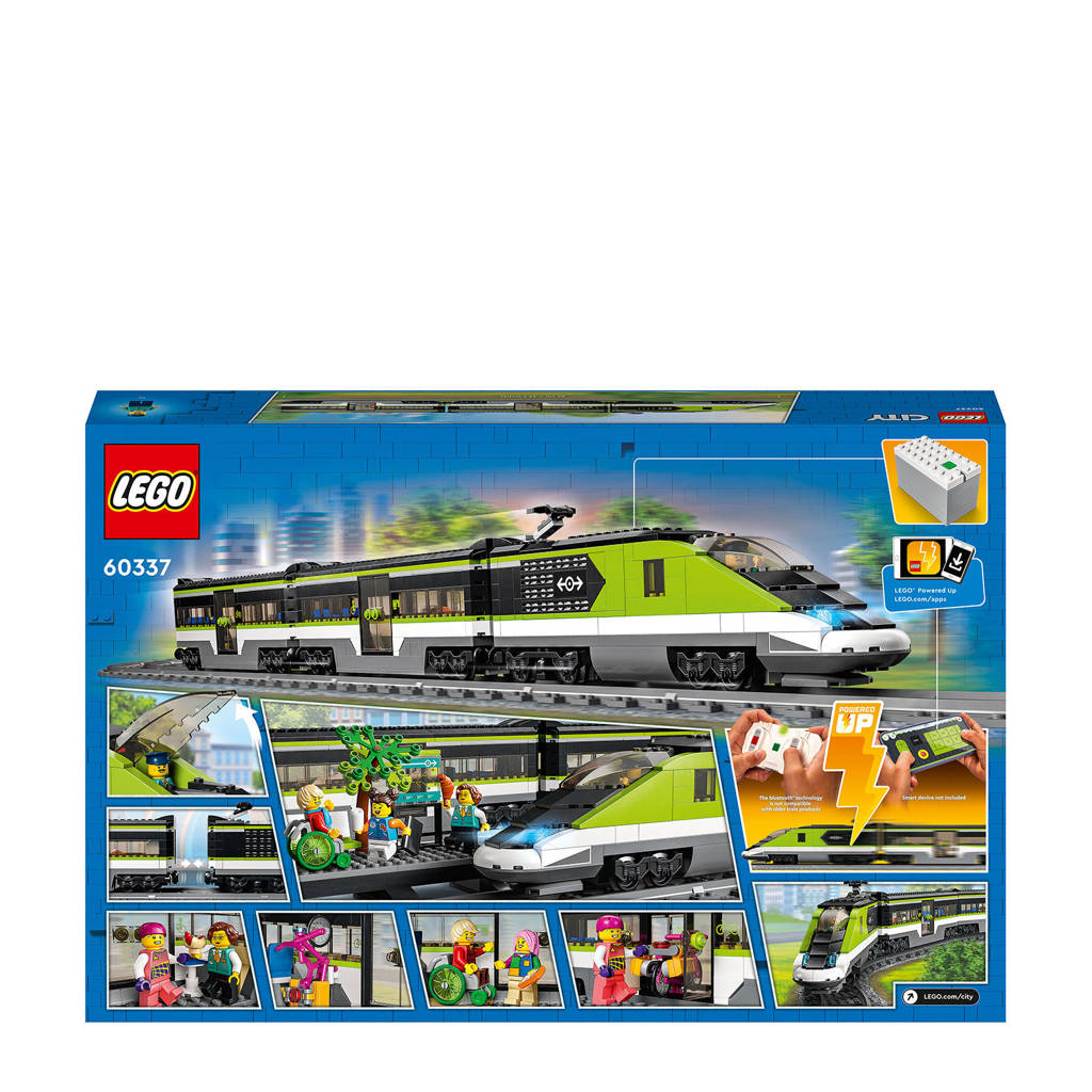 Onze zoon gaat dit helemaal geweldig vinden!Trains Passagierssneltrein Bestuurbare Trein Speelgoed 60337