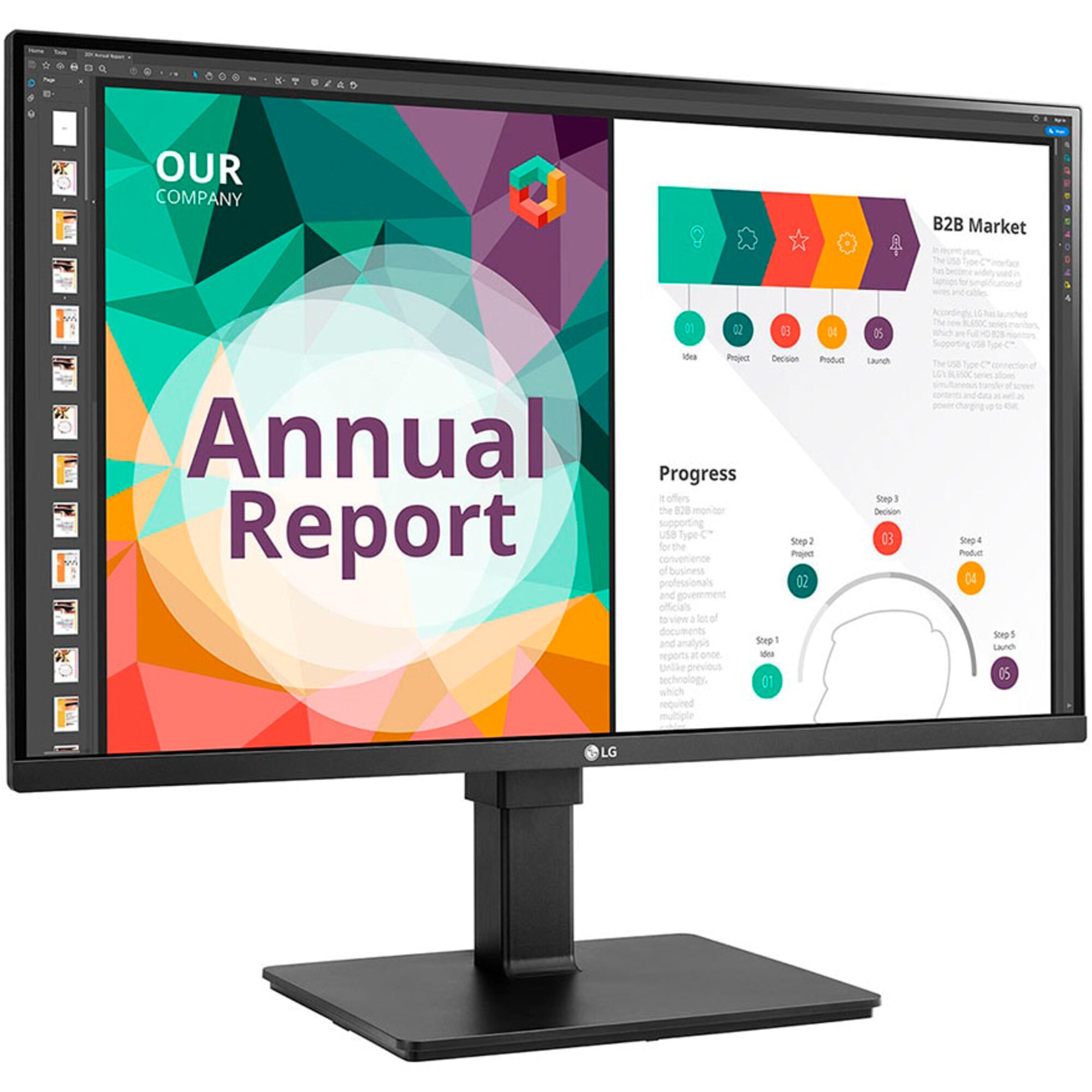 LG LED-Monitor 32BN67UP-B