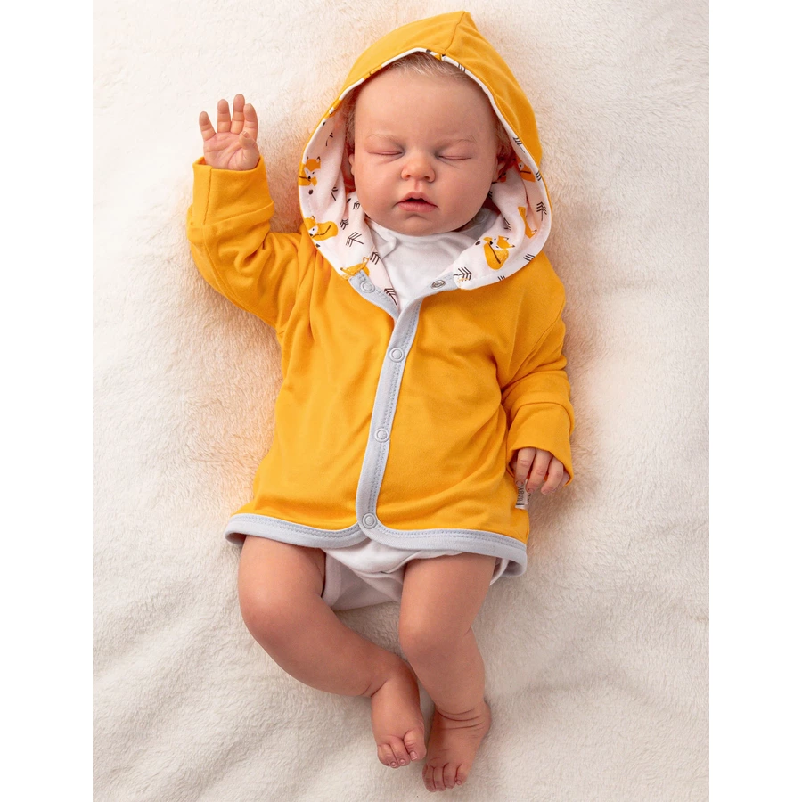 Baby Sweets Wendejacke Little Fox weiß orange