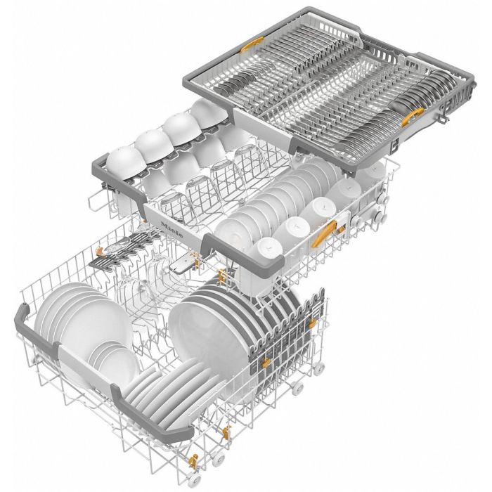 Miele Einbau-Geschirrspüler G 7415 SCi XXL AutoDos Brillantweiß