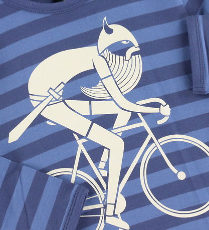 Danef? Bluse - Danenorthpole - Grey Marine/Cold Blue Biking Viki