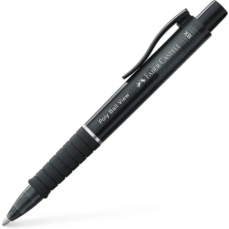 Faber-Castell Kugelschreiber Poly Ball View schwarz