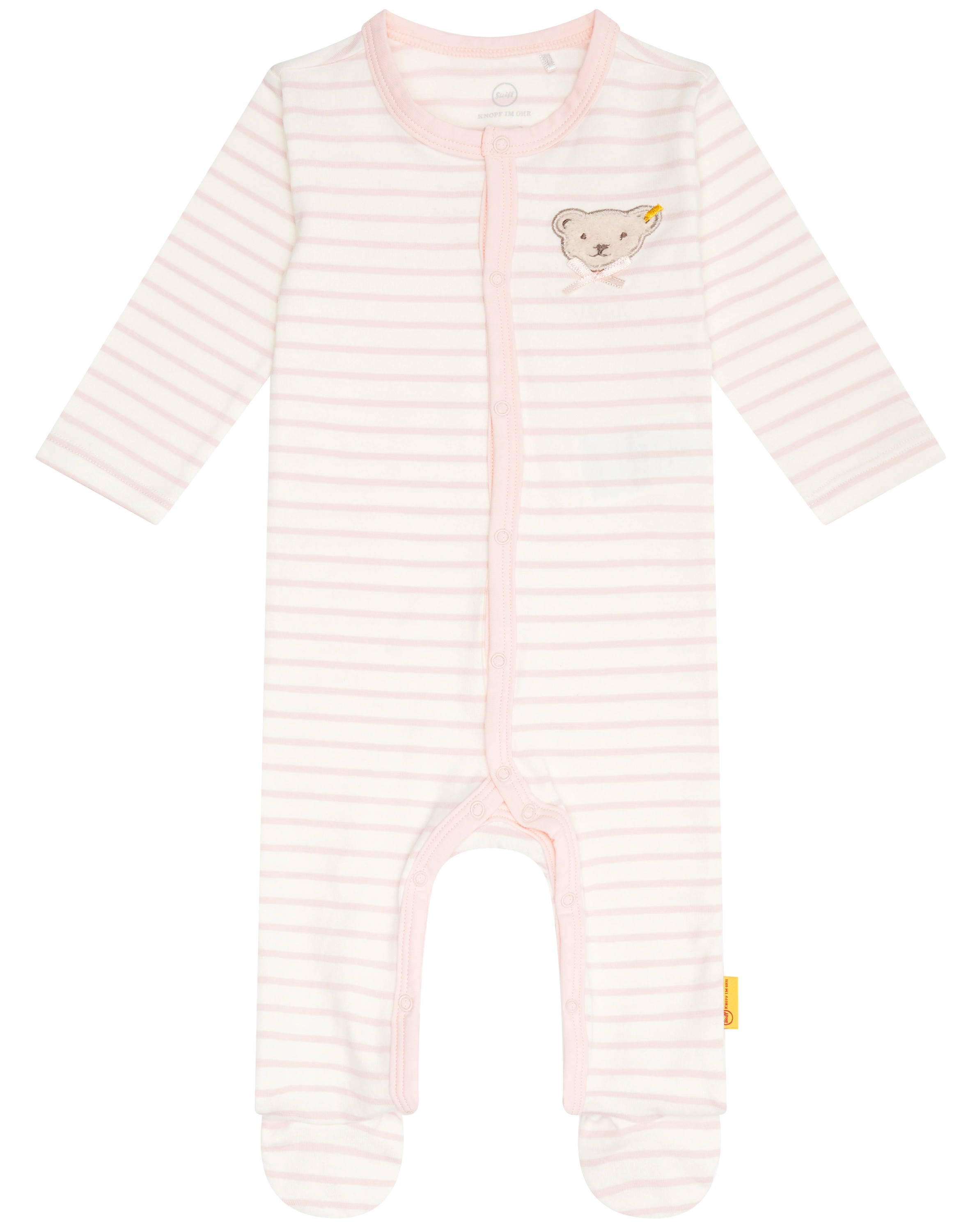 Langarmstrampler IDA in seashell pink