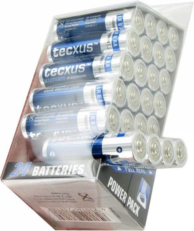 Tecxus - AAA Batterijen - Alkaline - 10 Stuks