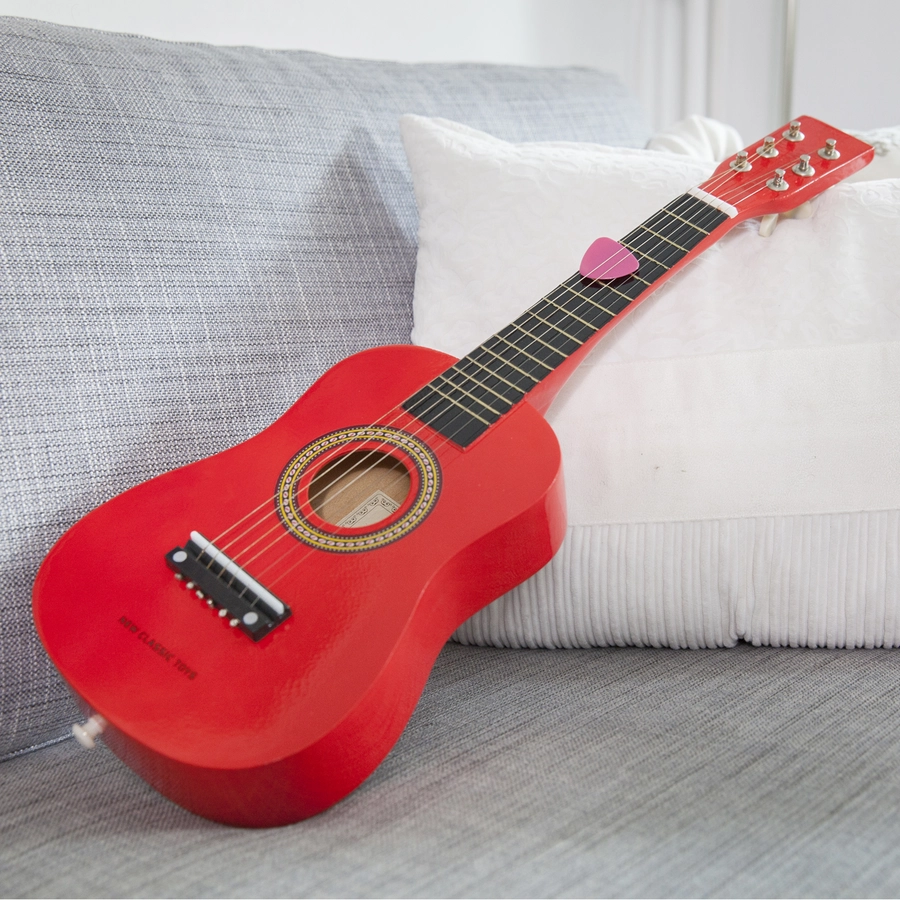 New Classic Toys Gitarre - Rot