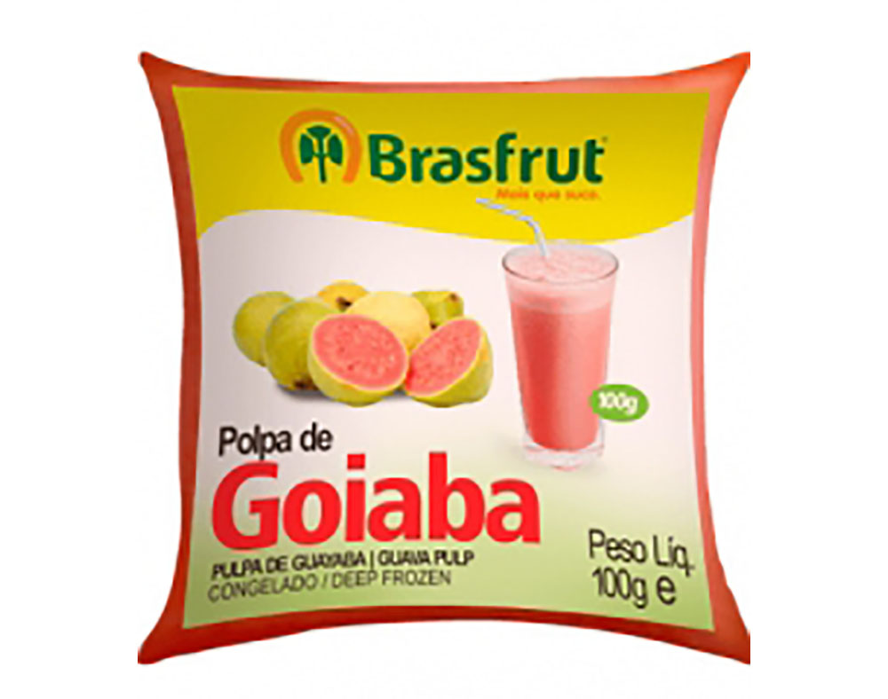POLPA BRASFRUT DE FRUTA GOIABA 100G