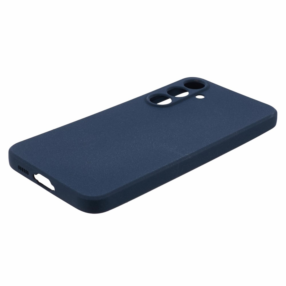 Samsung Galaxy S23 FE Gummi Case Hülle mit Kameraschutz - Dunkelblau (Matt)
