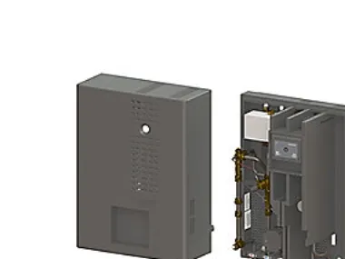 Uponor Combi Port E Pro - Fjernvarme unit, E, 32/25 kW, UFH D 20 CB