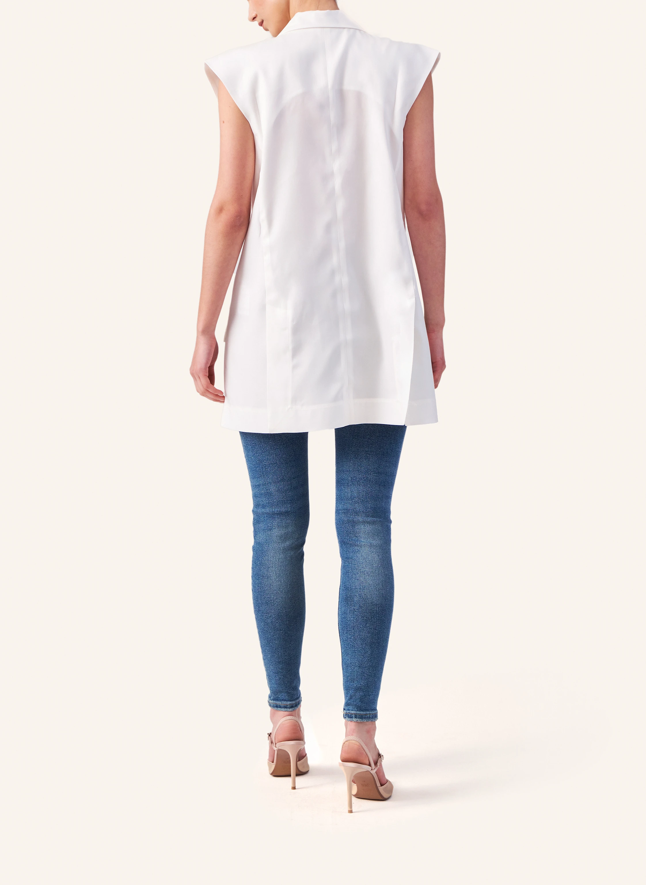 Helene Galwas Oversized-Weste aus festem Lyocell IVY