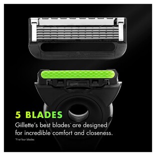 Gillette Labs met Exfoliërende Strip | Incl. 5 mesjes 1ST