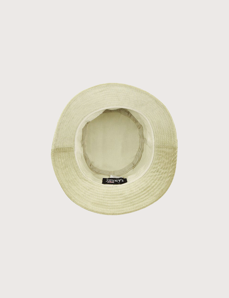 KANGOL BOB SEAU À CORDES  VELOURS BEIGE