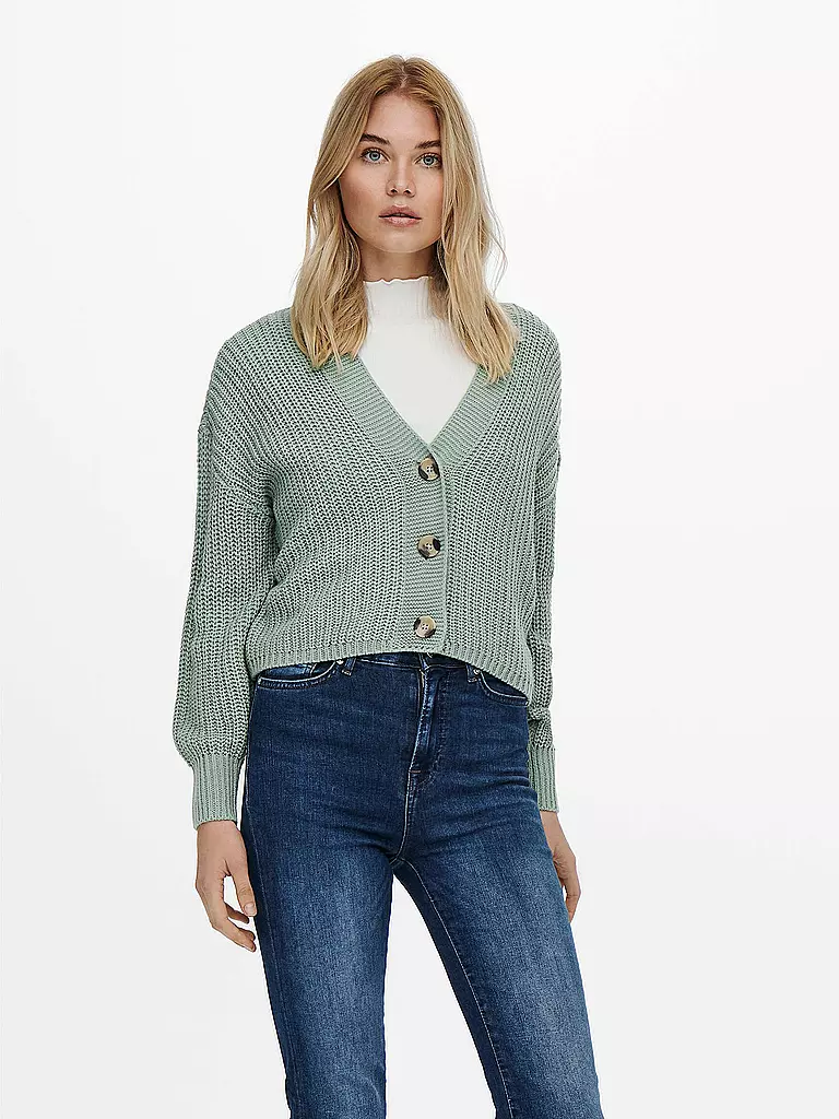 ONLY Cardigan ONLCAROL hellgrün