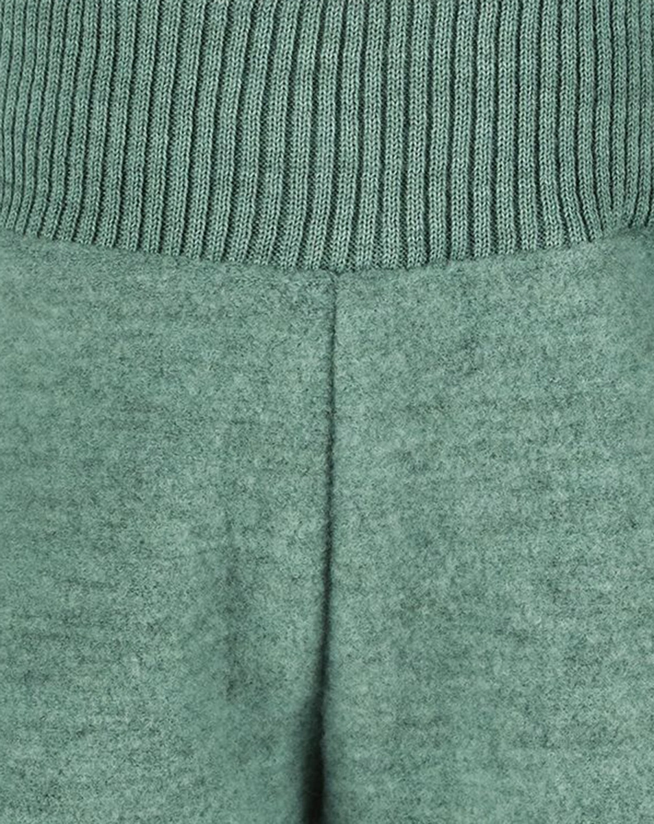 Wollwalk-Hose IVN BEST in jade melange
